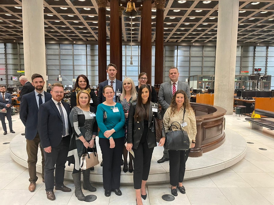 Lloyds Visit for Award Winners