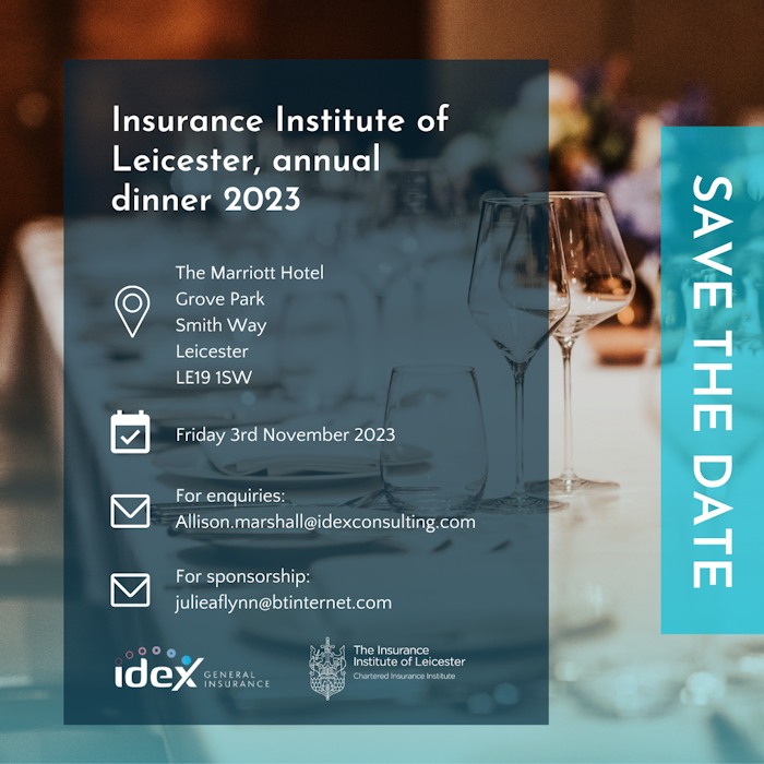 Save The Date - CII Leicester Annual Dinner 2023
