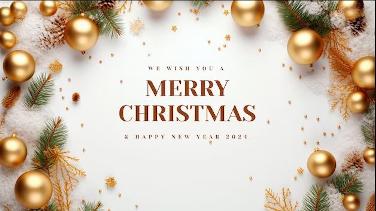 Merry Christmas and a Happy New Year