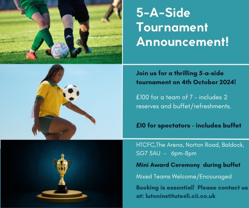 5-A-Side Tournament Announcement!