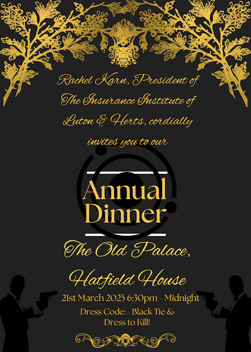 Annual Dinner 2025 Tickets Now On Sale!!!!!