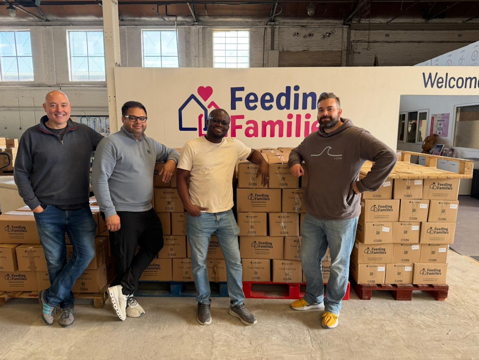 We Supported Feeding Families at Blaydon Packing Centre