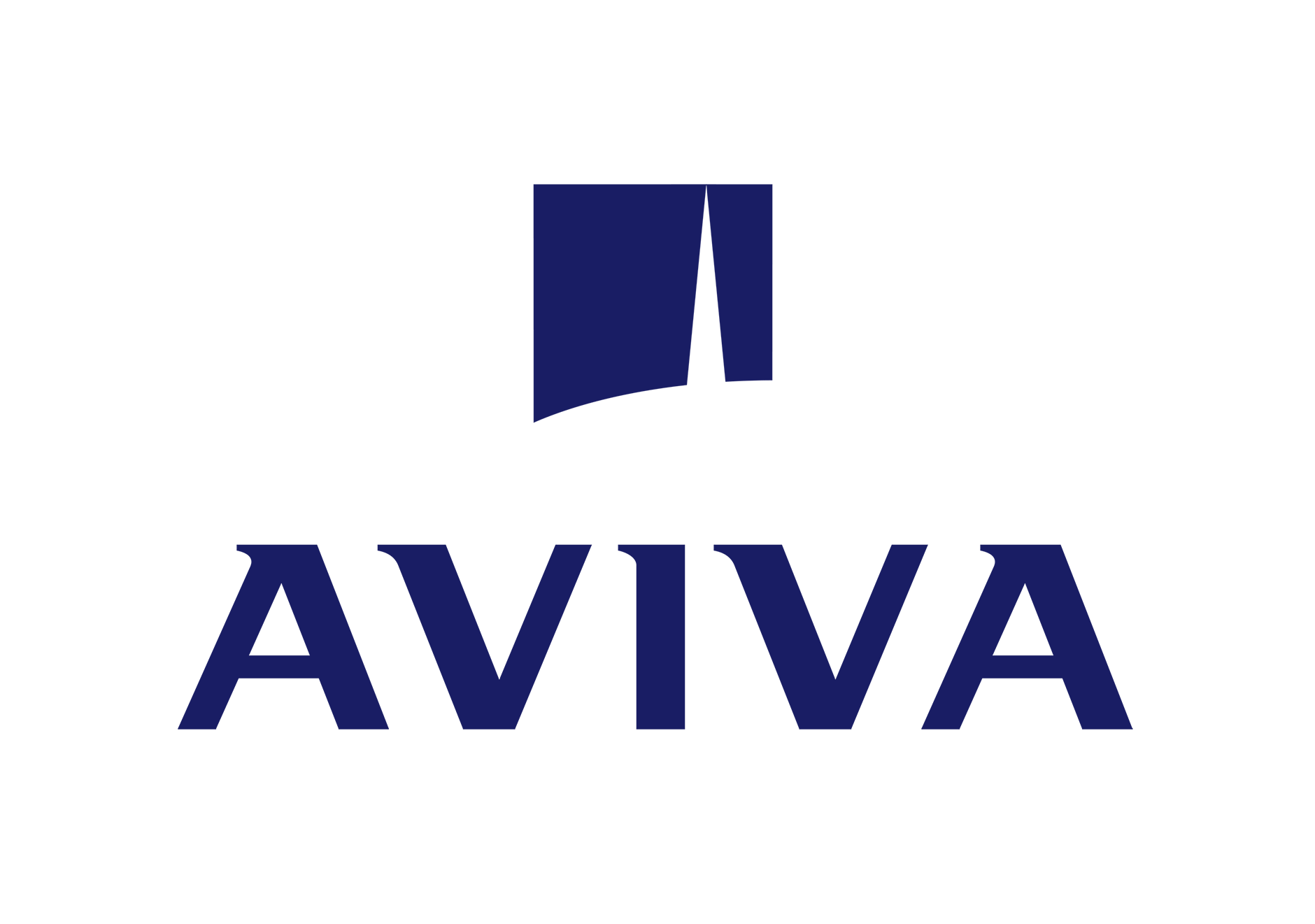 Aviva Secondary Logo RGB Blue 13964