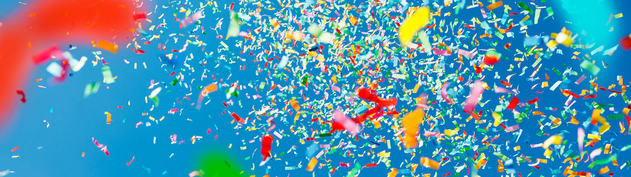 Social Confetti Celebration