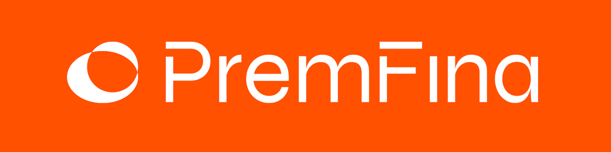 Logo White On Orange Background