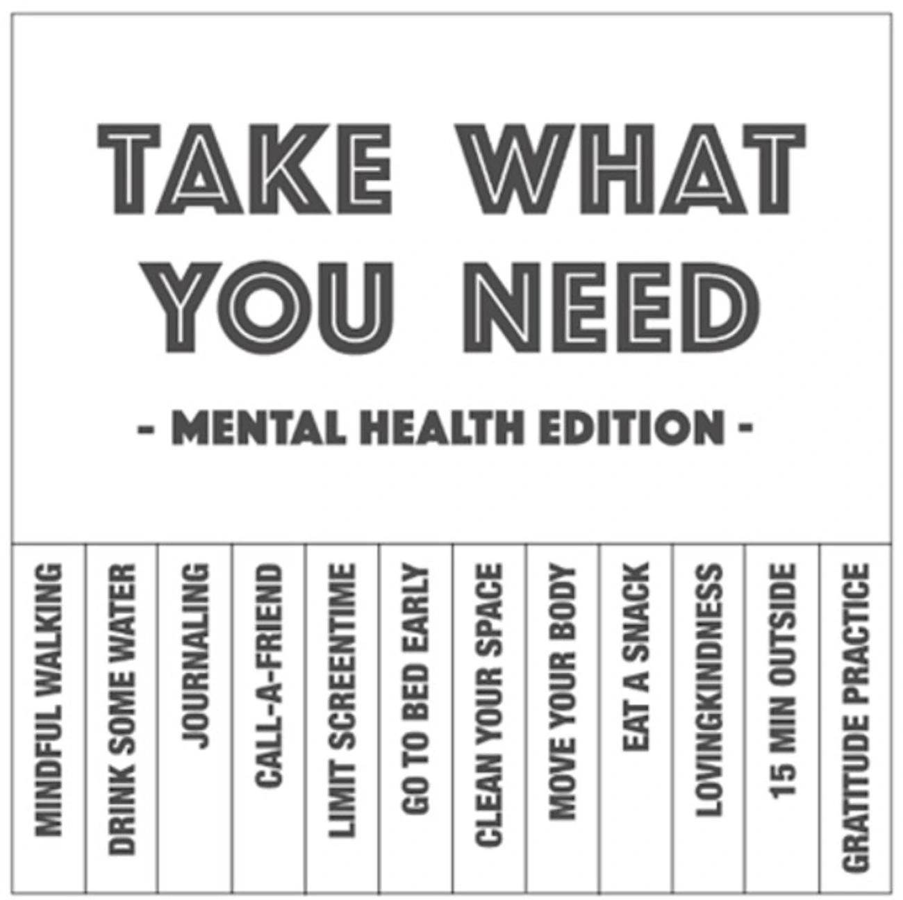 Take What You Need